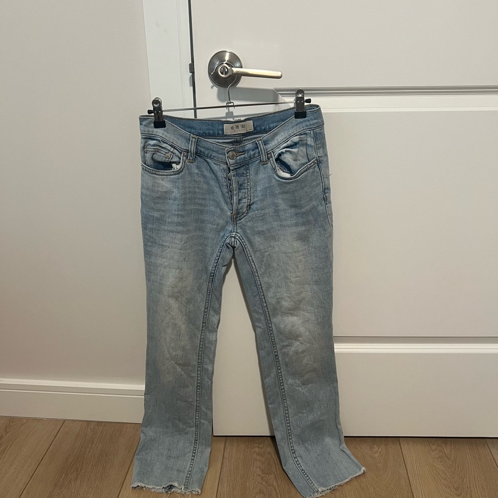 We The Free Light Blue Straight Leg Jeans